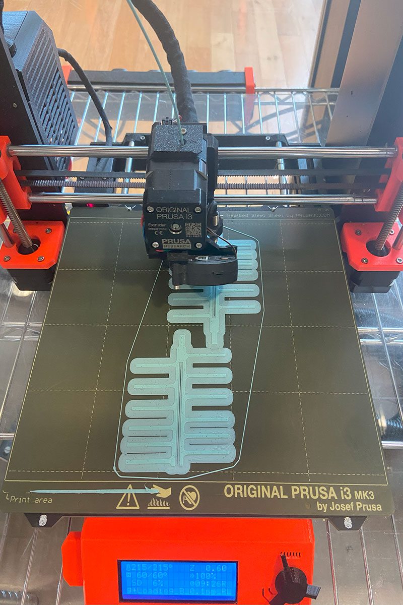 3D Printing of Archimedes Screw Prototype
